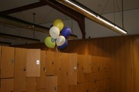 Gesicherte Luftballons