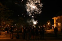 Feuerwerk zum Abschluß