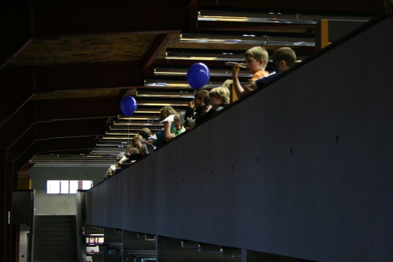 Papierfliegerwettbewerb