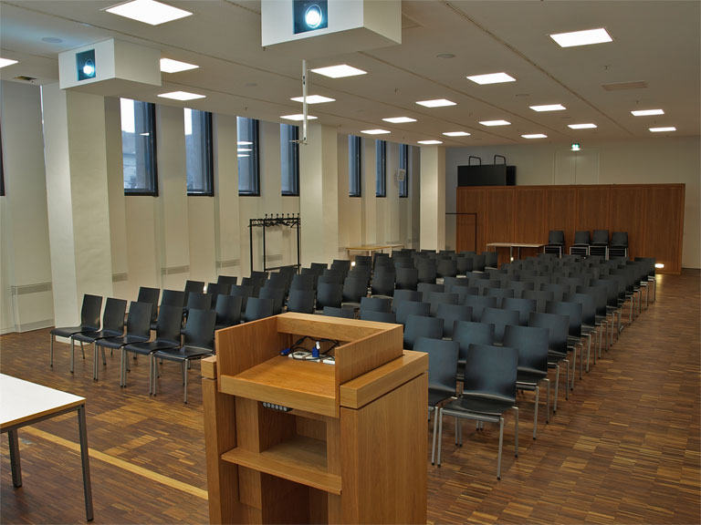 Das Auditorium im Jacob-und-Wilhelm-Grimm-Zentrum der Humboldt-Universität zu Berlin (Audimax) - Bild 7