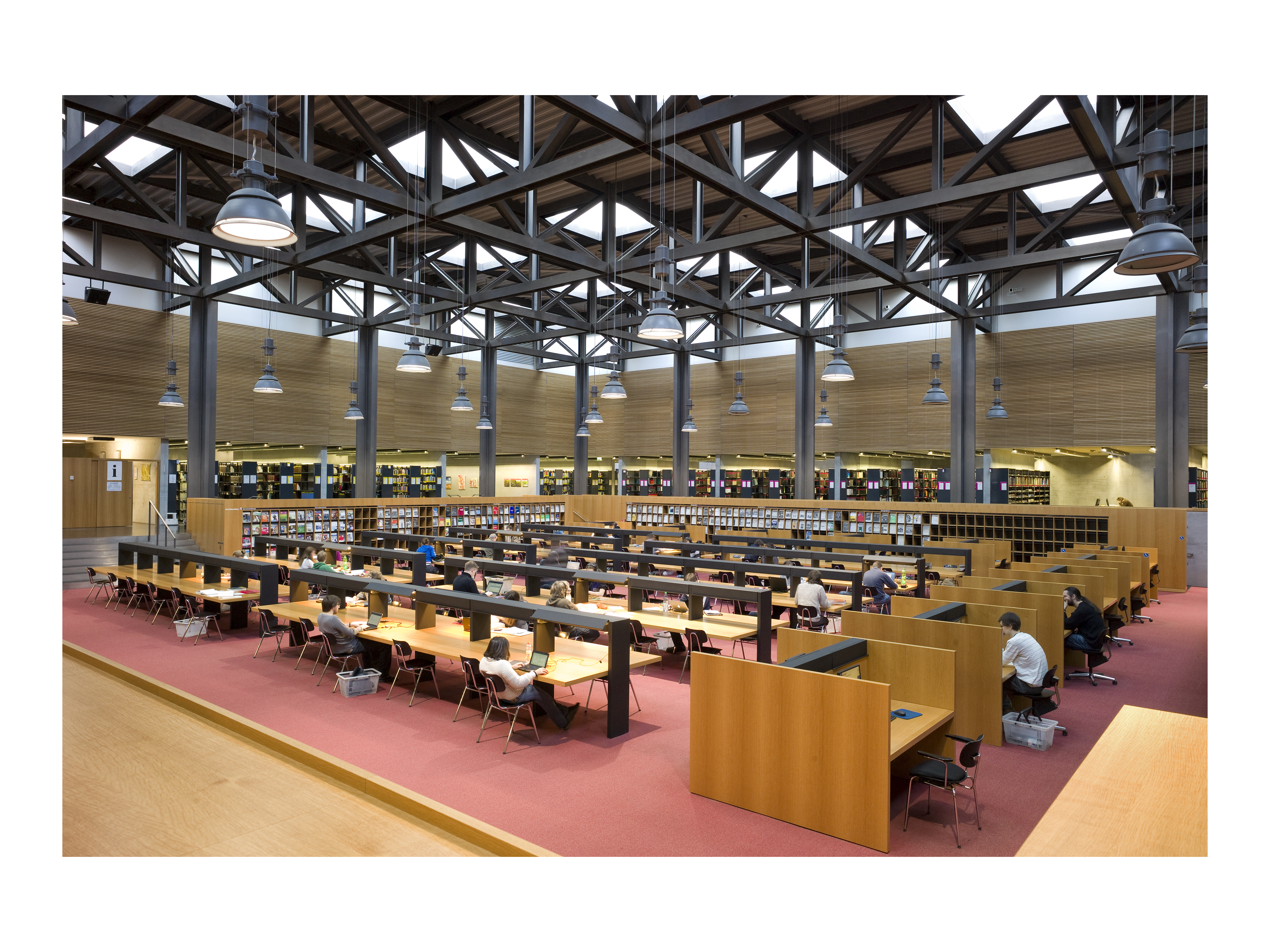 Humboldt-Universität zu Berlin - Universitätsbibliothek - Erwin-Schrödinger-Zentrum - Lesesaal 1 