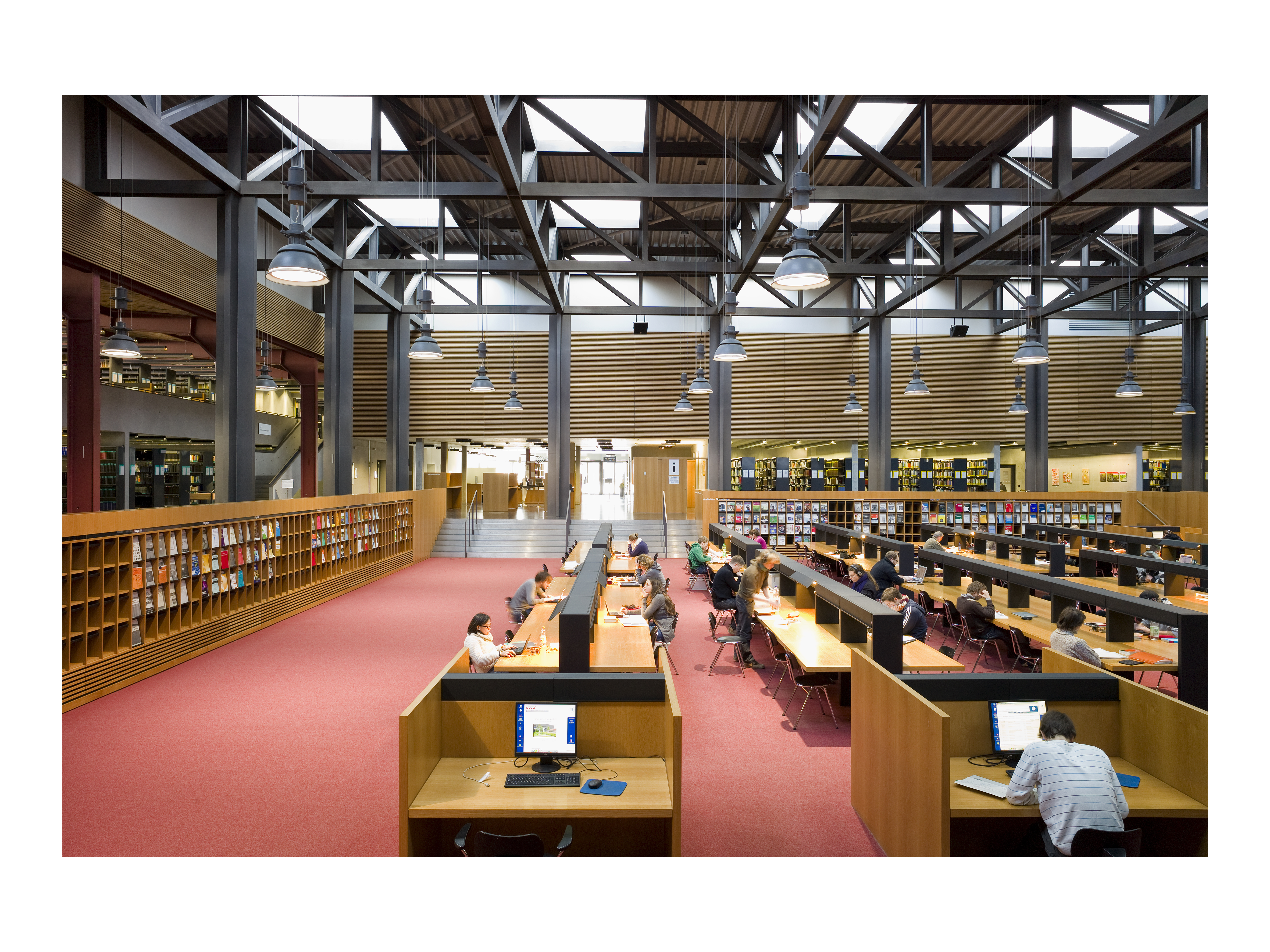 Humboldt-Universität zu Berlin - Universitätsbibliothek - Erwin-Schrödinger-Zentrum - Lesesaal 2