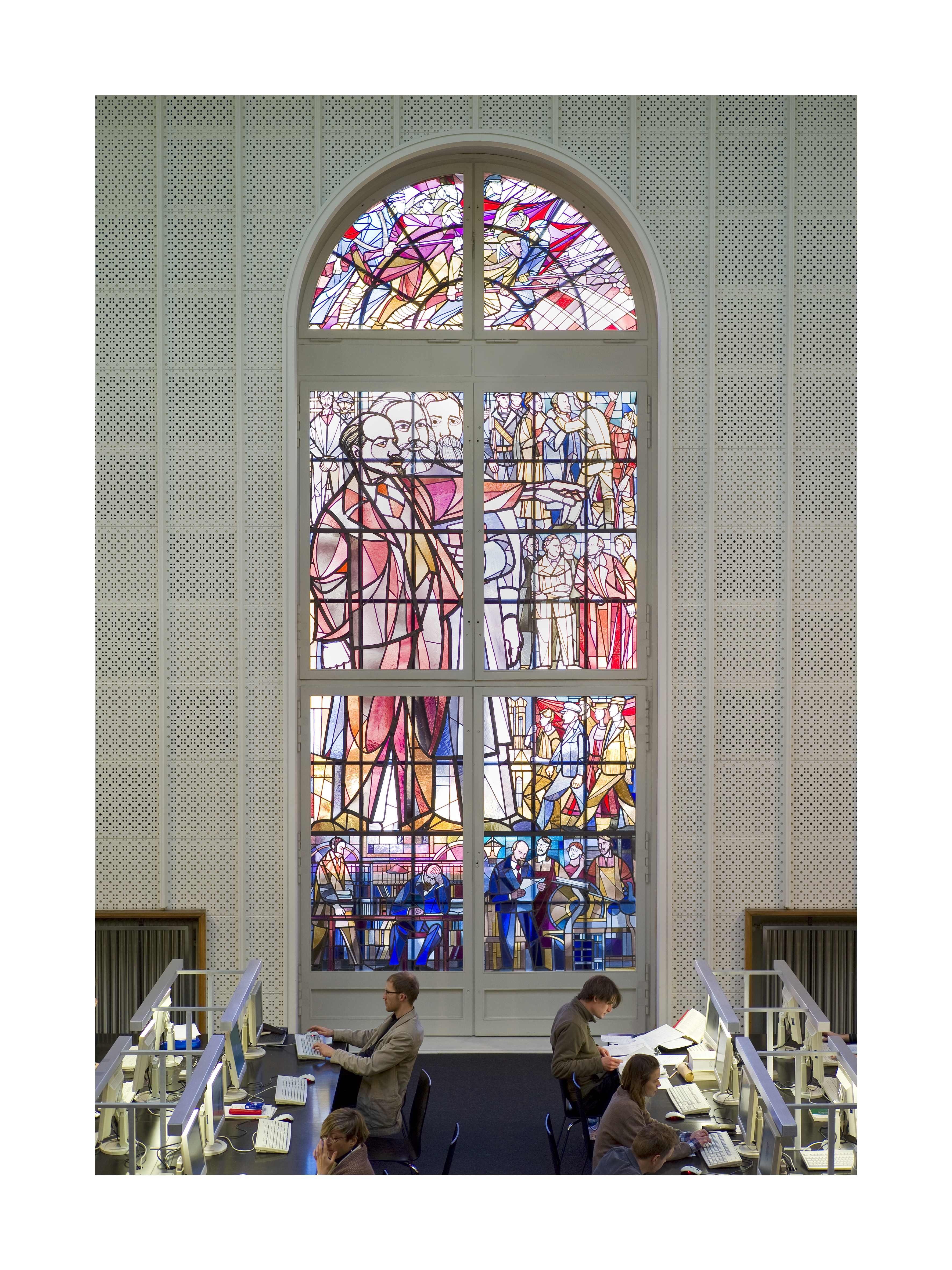 Humboldt-Universität zu Berlin - Universitätsbibliothek - ZwB ReWi Leninfenster